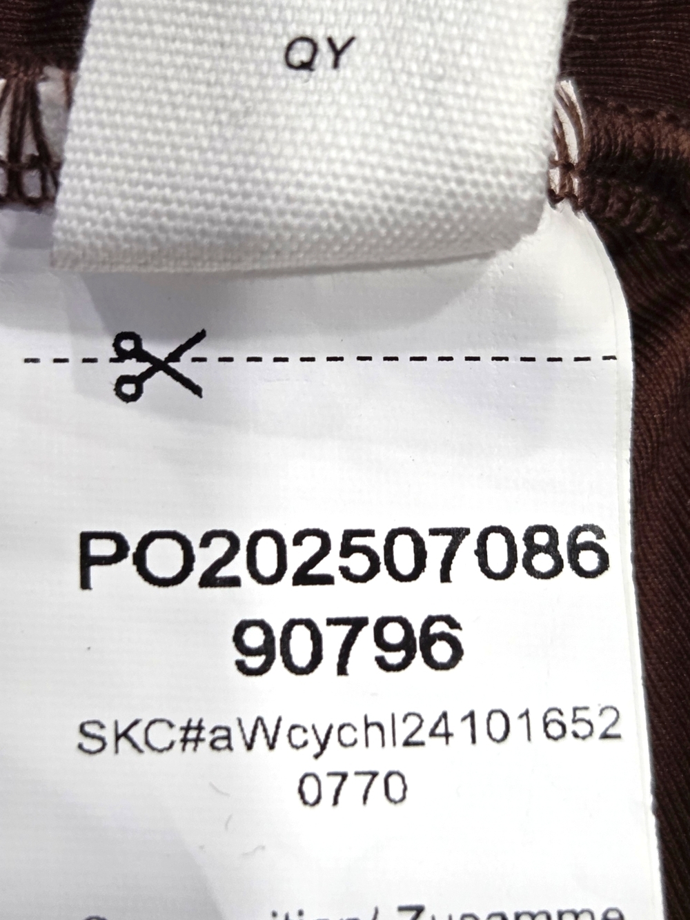 NWT Soly Hux Chocolate Mesh Tie-Front Keyhole Cutout Bodysuit Size Medium - Picture 8 of 13